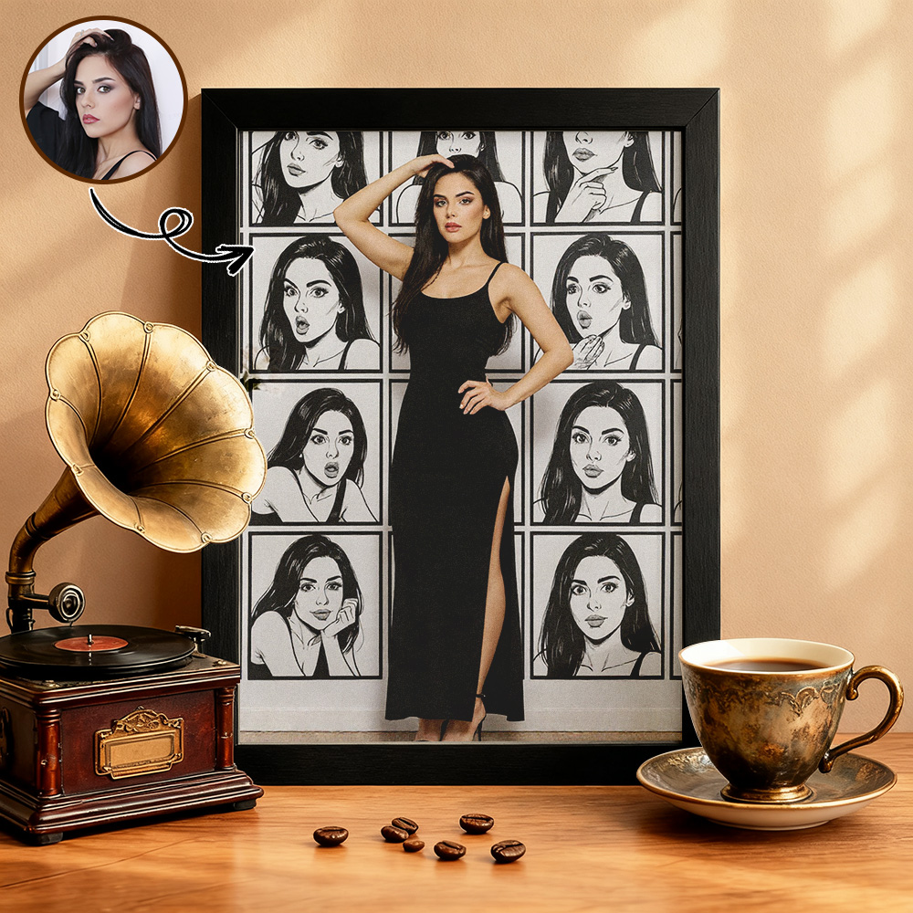 Figura Decorativa Con Retrato De Dibujos Animados Personalizado, Estilo Joven Y Anciano, Opciones Multicolor, Regalo