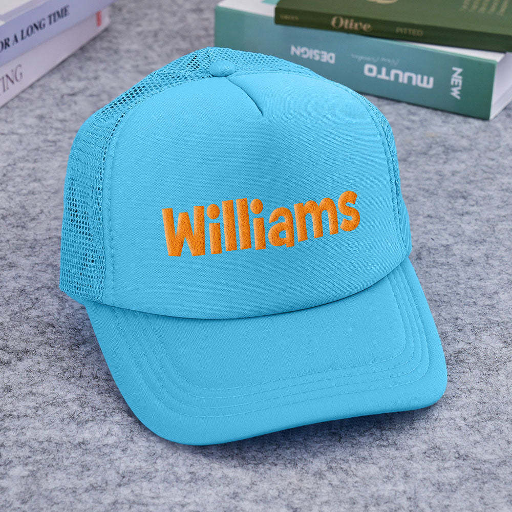 Sombrero De Camionero Con Estampado PUFF Personalizado, Sombrero De Espuma Personalizado, Gorras Personalizadas, Estampado De Hojaldre 3D, Gorra De Béisbol, Sombrero De Camionero Con Espalda De Malla, Sombrero De 5 Paneles - miscalcetinescaramx