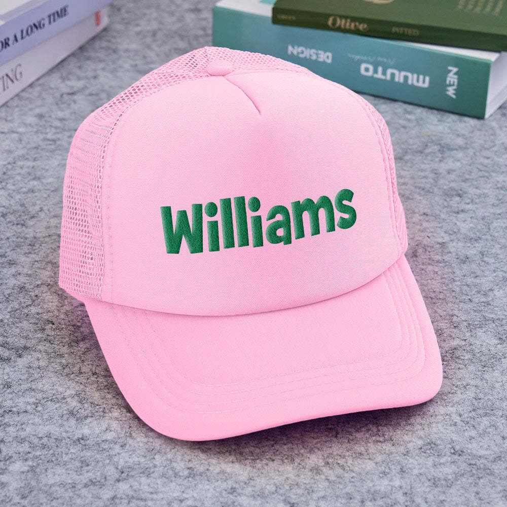 Sombrero De Camionero Con Estampado PUFF Personalizado, Sombrero De Espuma Personalizado, Gorras Personalizadas, Estampado De Hojaldre 3D, Gorra De Béisbol, Sombrero De Camionero Con Espalda De Malla, Sombrero De 5 Paneles - miscalcetinescaramx