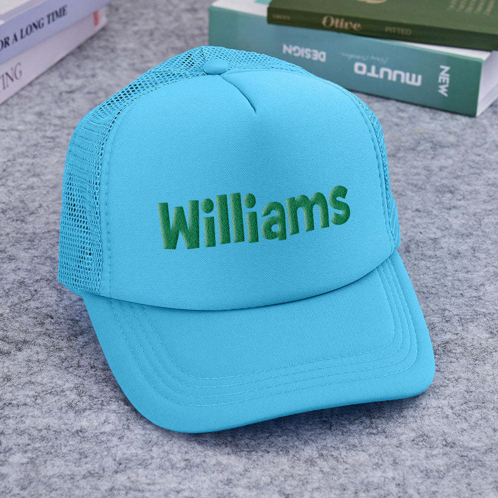 Sombrero De Camionero Con Estampado PUFF Personalizado, Sombrero De Espuma Personalizado, Gorras Personalizadas, Estampado De Hojaldre 3D, Gorra De Béisbol, Sombrero De Camionero Con Espalda De Malla, Sombrero De 5 Paneles - miscalcetinescaramx