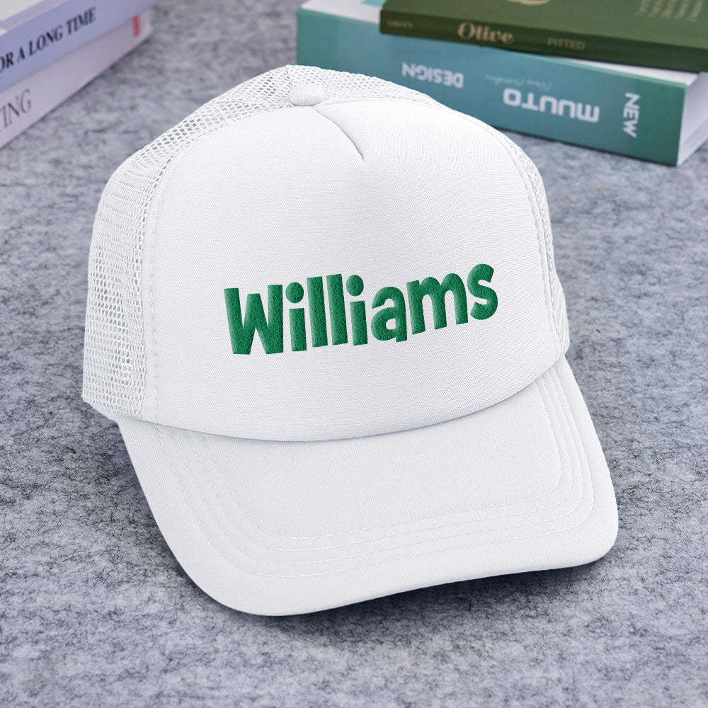Sombrero De Camionero Con Estampado PUFF Personalizado, Sombrero De Espuma Personalizado, Gorras Personalizadas, Estampado De Hojaldre 3D, Gorra De Béisbol, Sombrero De Camionero Con Espalda De Malla, Sombrero De 5 Paneles - miscalcetinescaramx