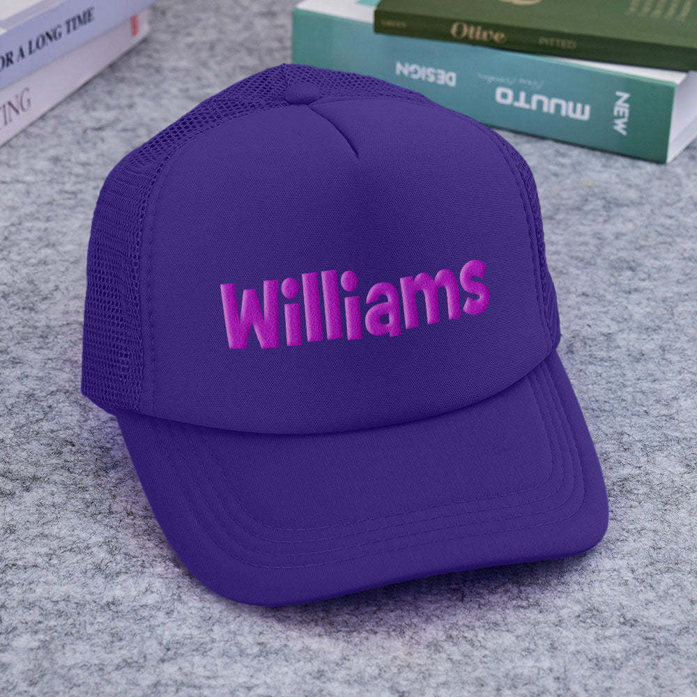 Sombrero De Camionero Con Estampado PUFF Personalizado, Sombrero De Espuma Personalizado, Gorras Personalizadas, Estampado De Hojaldre 3D, Gorra De Béisbol, Sombrero De Camionero Con Espalda De Malla, Sombrero De 5 Paneles - miscalcetinescaramx