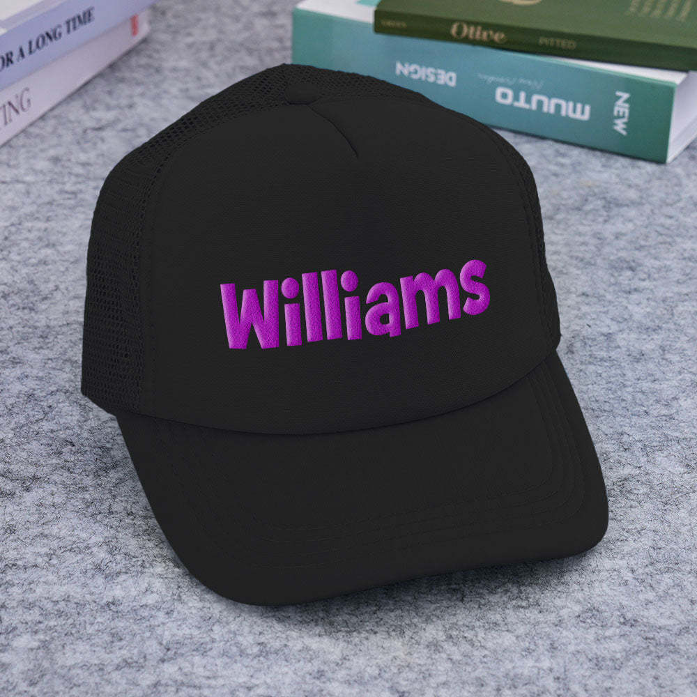 Sombrero De Camionero Con Estampado PUFF Personalizado, Sombrero De Espuma Personalizado, Gorras Personalizadas, Estampado De Hojaldre 3D, Gorra De Béisbol, Sombrero De Camionero Con Espalda De Malla, Sombrero De 5 Paneles - miscalcetinescaramx