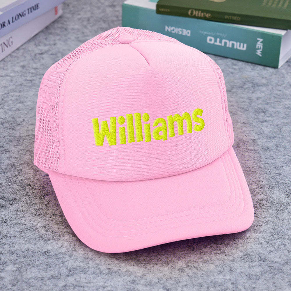 Sombrero De Camionero Con Estampado PUFF Personalizado, Sombrero De Espuma Personalizado, Gorras Personalizadas, Estampado De Hojaldre 3D, Gorra De Béisbol, Sombrero De Camionero Con Espalda De Malla, Sombrero De 5 Paneles - miscalcetinescaramx