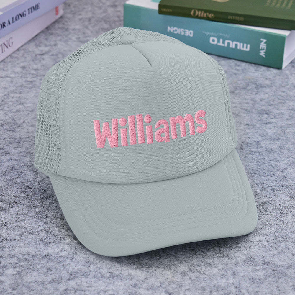 Sombrero De Camionero Con Estampado PUFF Personalizado, Sombrero De Espuma Personalizado, Gorras Personalizadas, Estampado De Hojaldre 3D, Gorra De Béisbol, Sombrero De Camionero Con Espalda De Malla, Sombrero De 5 Paneles - miscalcetinescaramx