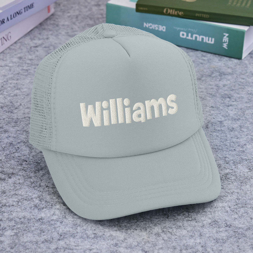 Sombrero De Camionero Con Estampado PUFF Personalizado, Sombrero De Espuma Personalizado, Gorras Personalizadas, Estampado De Hojaldre 3D, Gorra De Béisbol, Sombrero De Camionero Con Espalda De Malla, Sombrero De 5 Paneles - miscalcetinescaramx