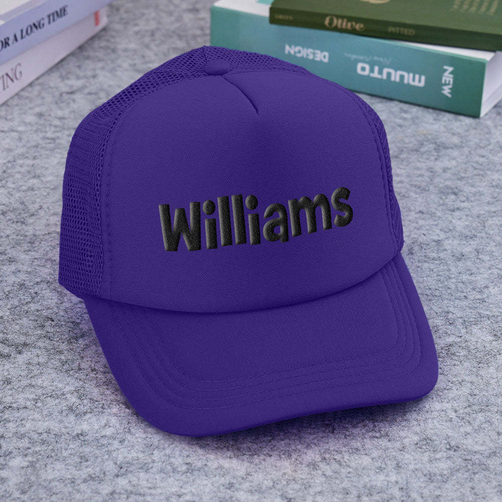 Sombrero De Camionero Con Estampado PUFF Personalizado, Sombrero De Espuma Personalizado, Gorras Personalizadas, Estampado De Hojaldre 3D, Gorra De Béisbol, Sombrero De Camionero Con Espalda De Malla, Sombrero De 5 Paneles - miscalcetinescaramx