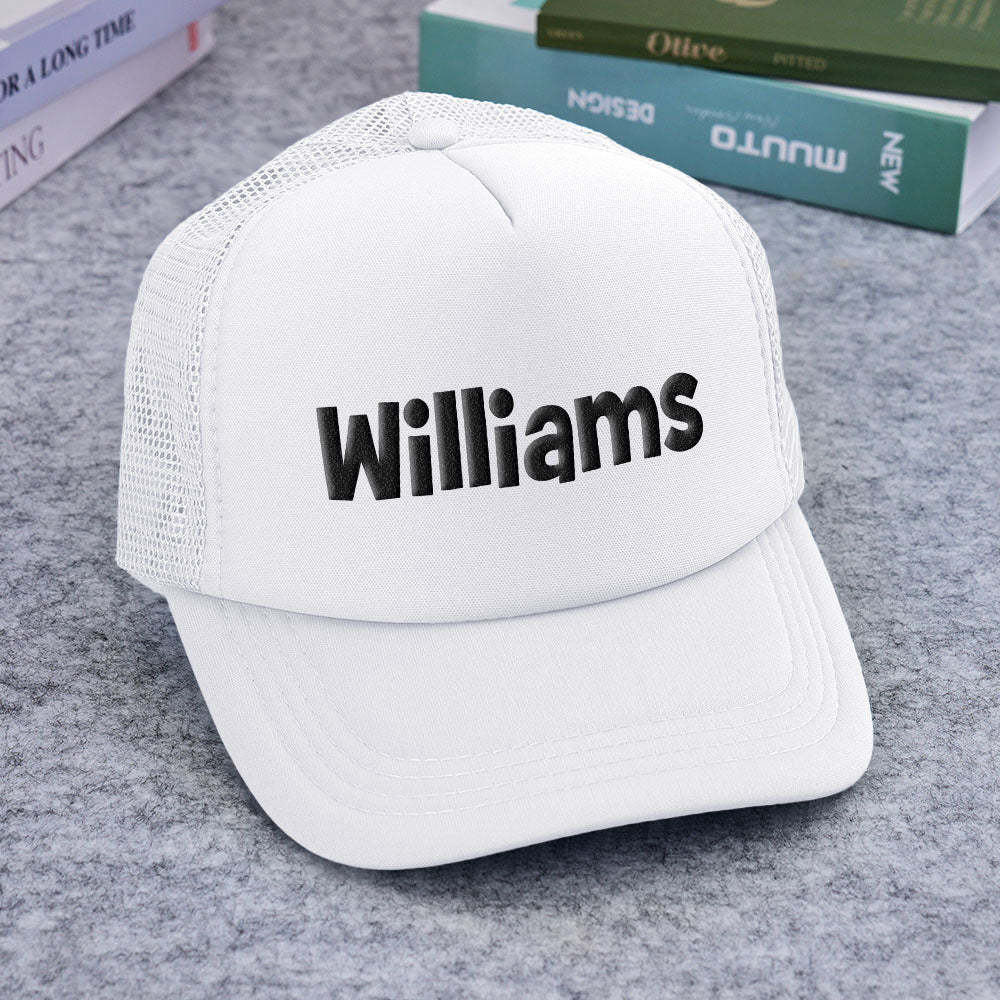 Sombrero De Camionero Con Estampado PUFF Personalizado, Sombrero De Espuma Personalizado, Gorras Personalizadas, Estampado De Hojaldre 3D, Gorra De Béisbol, Sombrero De Camionero Con Espalda De Malla, Sombrero De 5 Paneles - miscalcetinescaramx