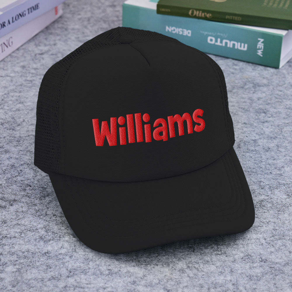 Sombrero De Camionero Con Estampado PUFF Personalizado, Sombrero De Espuma Personalizado, Gorras Personalizadas, Estampado De Hojaldre 3D, Gorra De Béisbol, Sombrero De Camionero Con Espalda De Malla, Sombrero De 5 Paneles - miscalcetinescaramx