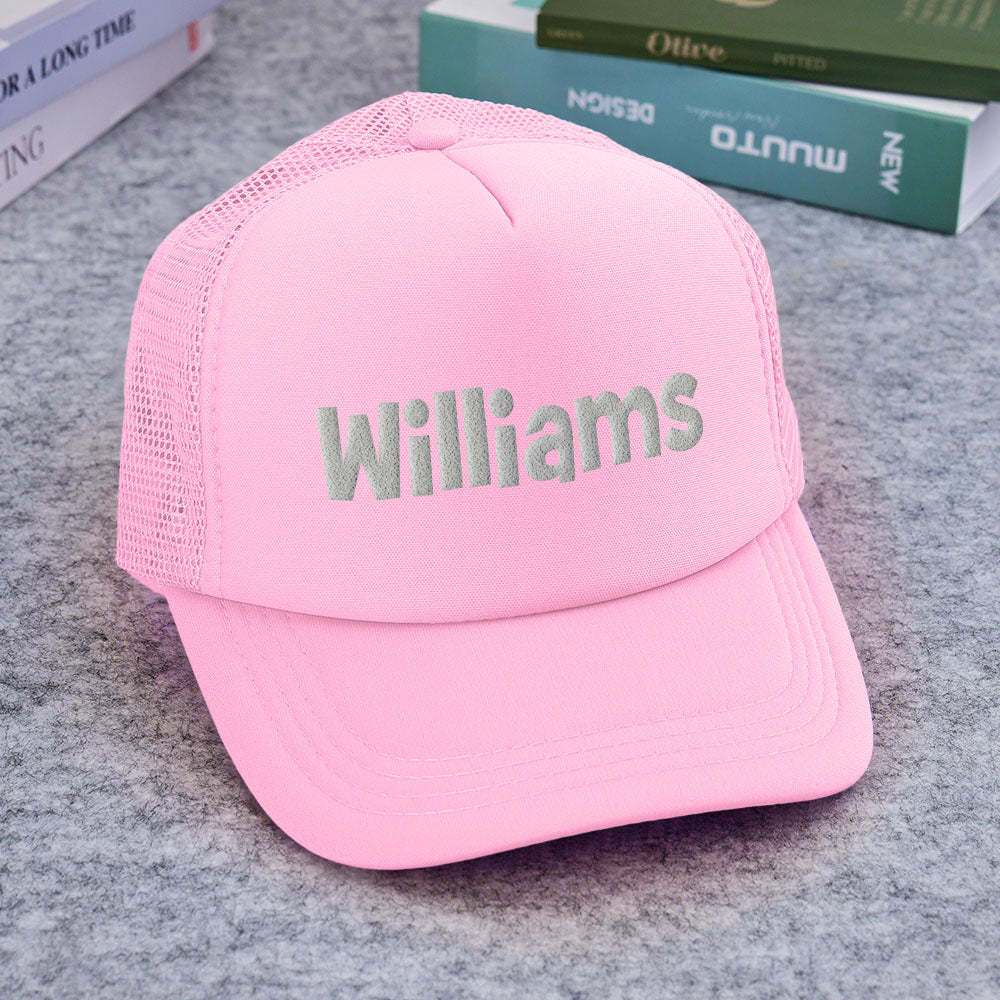 Sombrero De Camionero Con Estampado PUFF Personalizado, Sombrero De Espuma Personalizado, Gorras Personalizadas, Estampado De Hojaldre 3D, Gorra De Béisbol, Sombrero De Camionero Con Espalda De Malla, Sombrero De 5 Paneles - miscalcetinescaramx