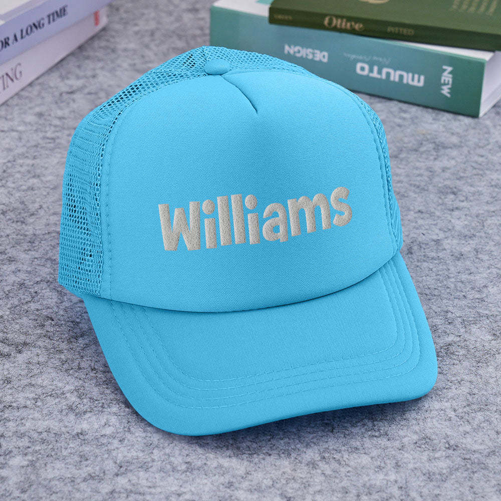 Sombrero De Camionero Con Estampado PUFF Personalizado, Sombrero De Espuma Personalizado, Gorras Personalizadas, Estampado De Hojaldre 3D, Gorra De Béisbol, Sombrero De Camionero Con Espalda De Malla, Sombrero De 5 Paneles - miscalcetinescaramx
