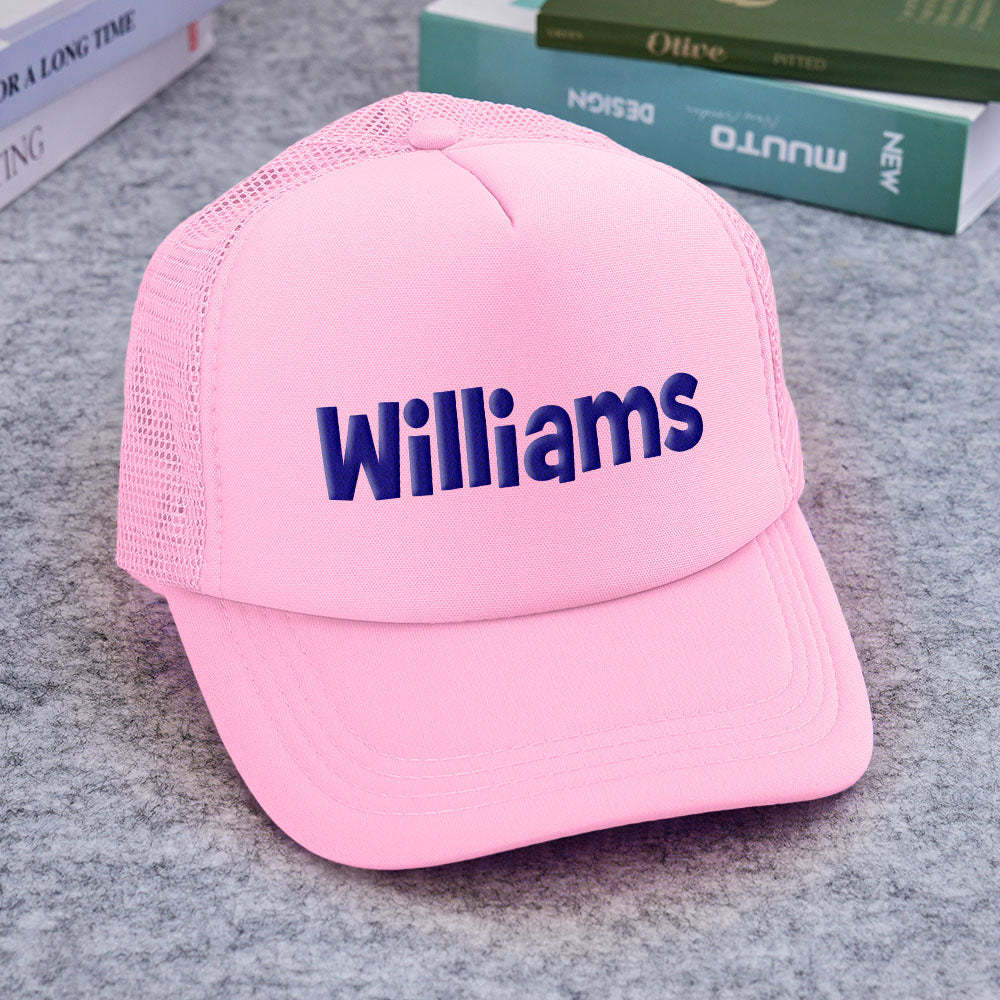 Sombrero De Camionero Con Estampado PUFF Personalizado, Sombrero De Espuma Personalizado, Gorras Personalizadas, Estampado De Hojaldre 3D, Gorra De Béisbol, Sombrero De Camionero Con Espalda De Malla, Sombrero De 5 Paneles - miscalcetinescaramx