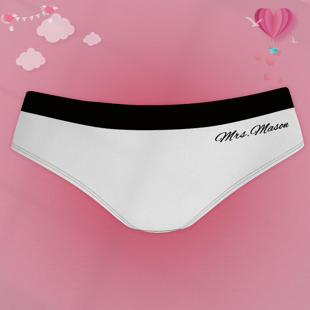 Custom Name Underwear,Personalized "Cum Dumpste" Panty Women's Gifts for Girlfriend