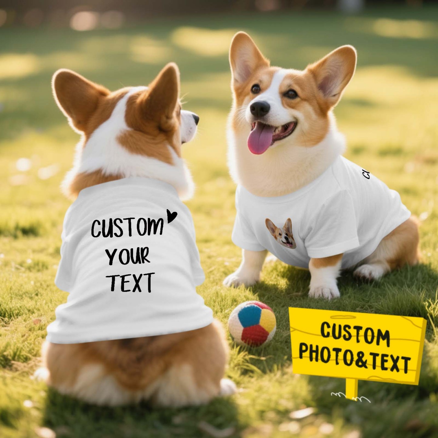 Camiseta Personalizada Con Foto Y Texto Para Perro, Regalo Para Amantes De Las Mascotas. - miscalcetinescaramx