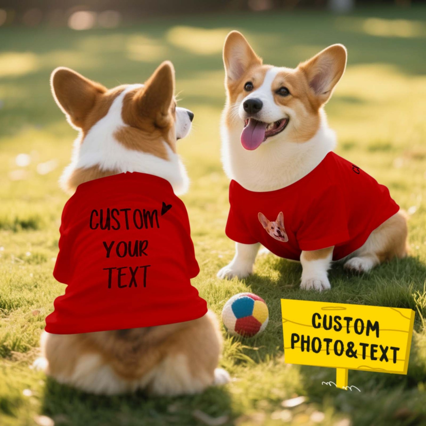 Camiseta Personalizada Con Foto Y Texto Para Perro, Regalo Para Amantes De Las Mascotas. - miscalcetinescaramx