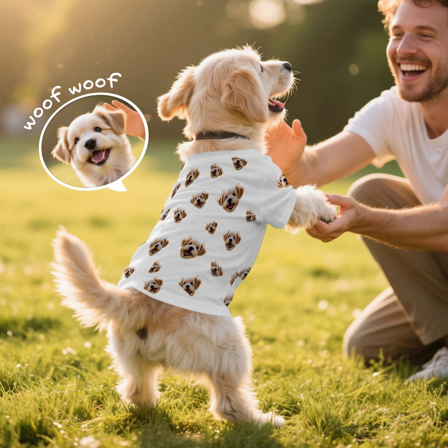 Camiseta Personalizada Con Foto Y Texto Para Perro, Regalo Para Amantes De Las Mascotas. - miscalcetinescaramx