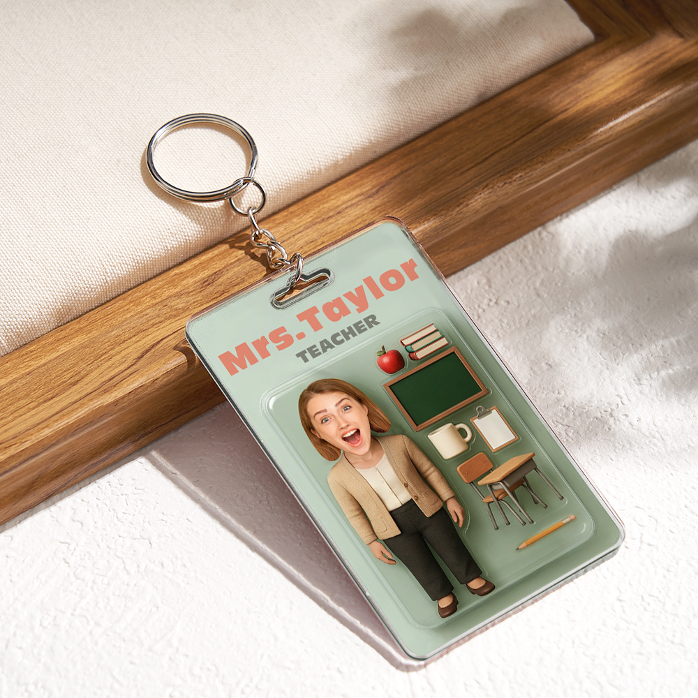 Figura De Acción Con Efecto 3d Personalizado, Empaque Personalizable, Caja De Juguetes, Regalo Artístico, Llavero Acrílico Con Impresión 2d Personalizada, Regalo Creativo Para Profesores. - miscalcetinescaramx