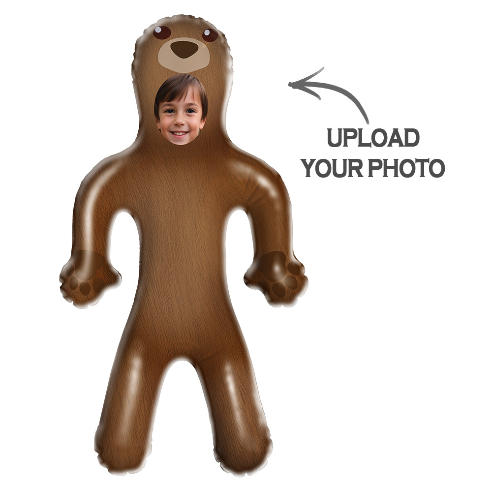 El Globo Lindo Inflable Personalizado Del Oso De Minime Para Los Niños Personalizó La Muñeca De Minime Del Aire - miscalcetinescaramx