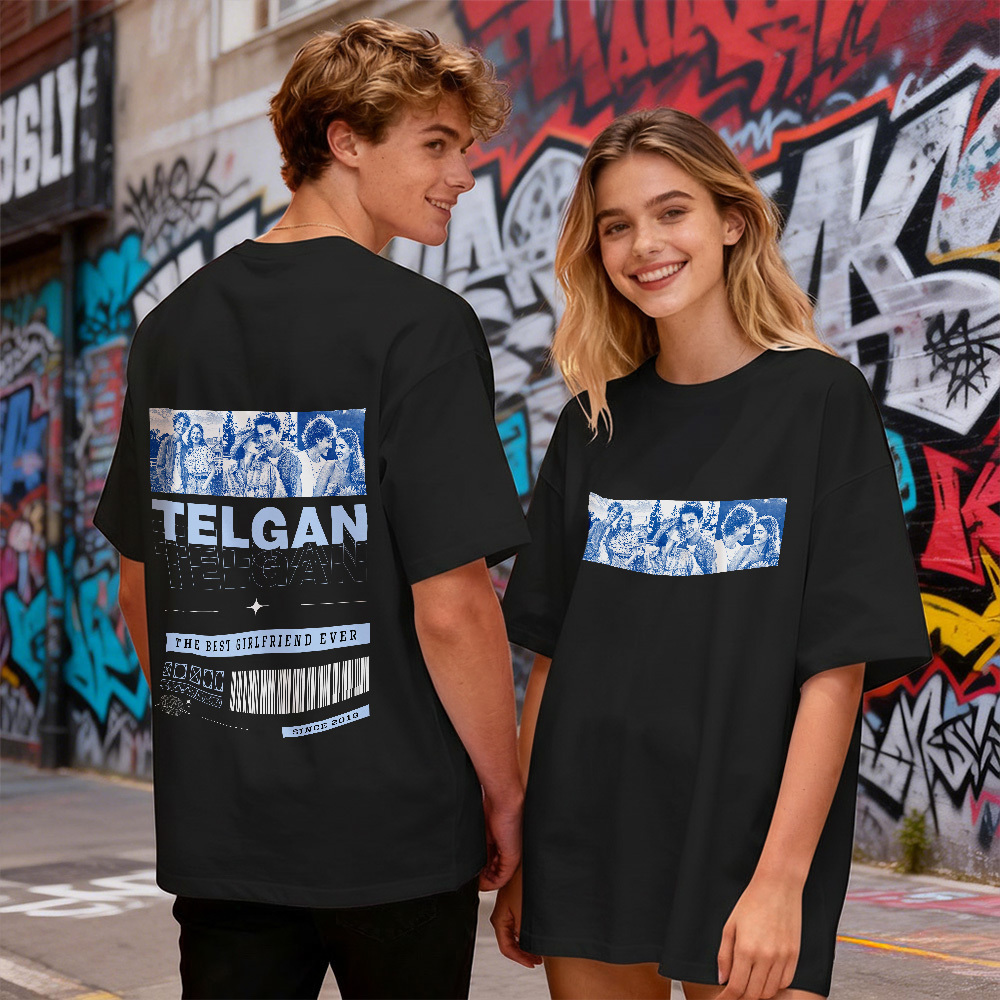 Camiseta Personalizada Con Foto De Pareja. Camiseta Con Foto Personalizada. Idea De Regalo Vintage Para Pareja. Aniversario. Regalo De San Valentín. - miscalcetinescaramx