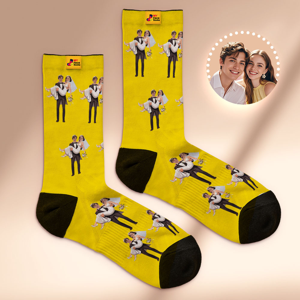 Calcetines Con Cara Personalizados #bff Agrega Varias Fotos Regalo Para Mejores Amigas Calcetines Con Cara Personalizados - miscalcetinescaramx