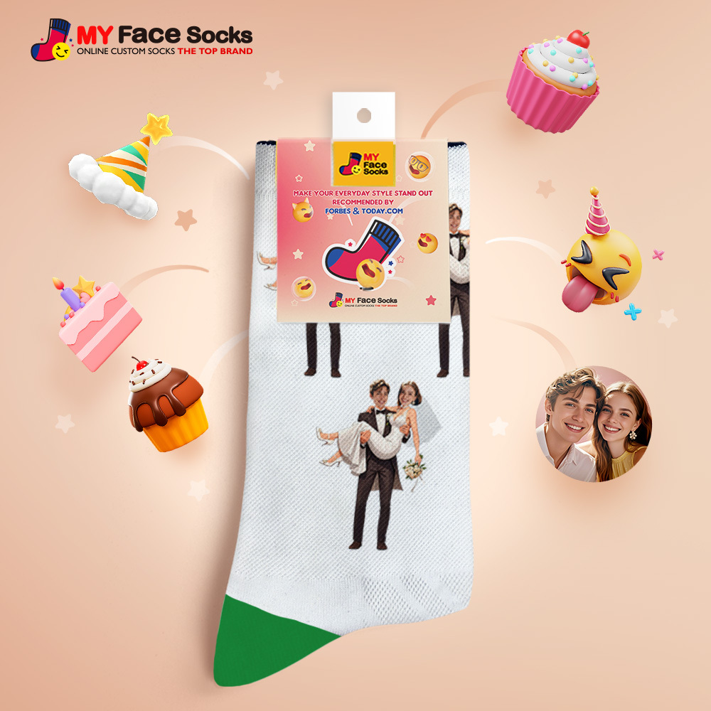 Calcetines Con Cara Personalizados #bff Agrega Varias Fotos Regalo Para Mejores Amigas Calcetines Con Cara Personalizados - miscalcetinescaramx