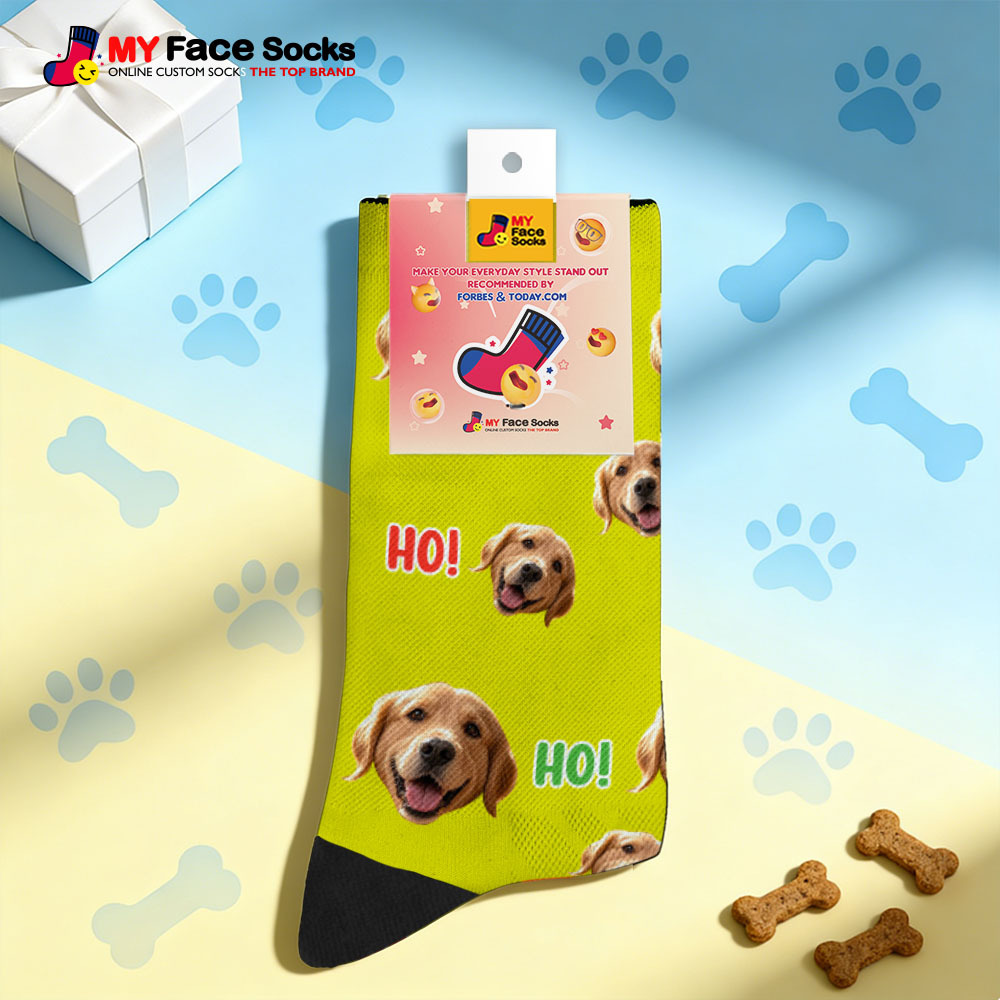 Calcetines Personalizados Con Temática De Mascota Linda, Calcetines De Regalo Personalizados Para Amantes De Las Mascotas Con Foto - miscalcetinescaramx