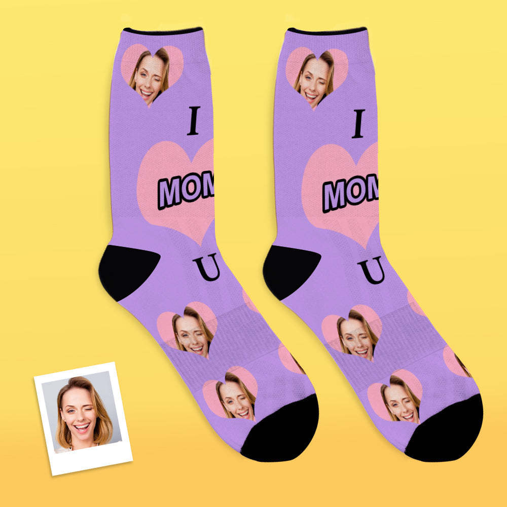 Calcetines De Cara Personalizados I Love Dad - MyFaceSocksMX