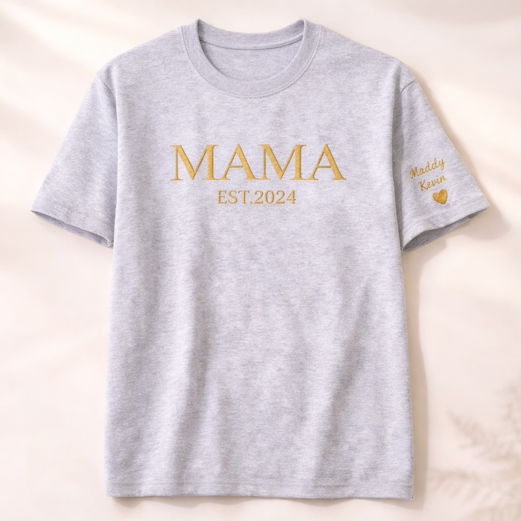 Sudadera Personalizada Bordada Para Mamá, Sudadera Con Capucha Bordada Personalizada Para Mamá, Conjunto Para Mamá Primeriza, Ropa Para Anunciar El Embarazo, Regalos Para El Día De La Madre. - miscalcetinescaramx