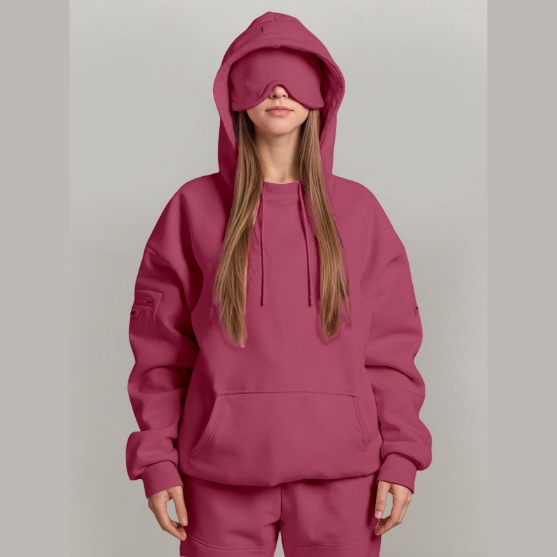Sudadera Unisex Multicolor Con Antifaz Incorporado, Sudadera Con Capucha Airmode Personalizada, Sudadera Acogedora Con Antifaz Para Dormir De Viaje. - miscalcetinescaramx