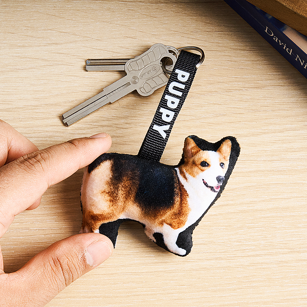 Llavero De Almohada Con Foto Y Texto Personalizado - miscalcetinescaramx