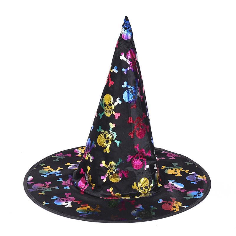Sombrero De Mago Para Halloween, Disfraz De Fantasmas Para Festivales - Huella De Sangre - miscalcetinescaramx