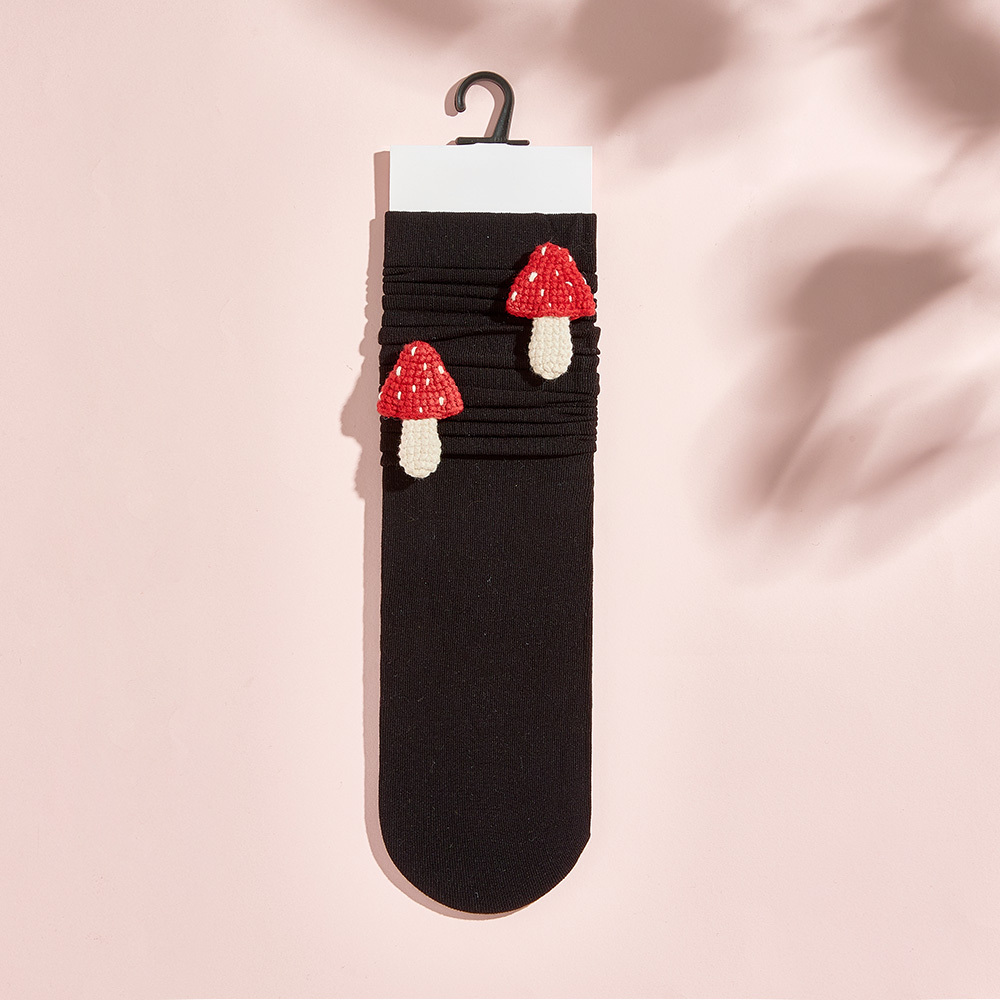Calcetines De Punto Con Flores Y Frutas De Varios Estilos, Calcetines Coloridos - miscalcetinescaramx