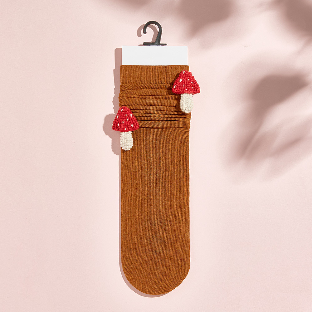 Calcetines De Punto Con Flores Y Frutas De Varios Estilos, Calcetines Coloridos - miscalcetinescaramx