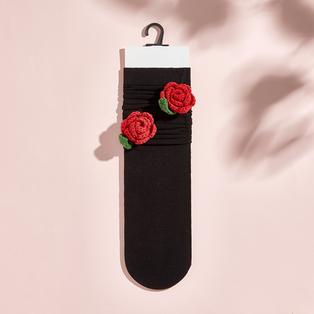 Calcetines De Punto Con Flores Y Frutas De Varios Estilos, Calcetines Coloridos - miscalcetinescaramx