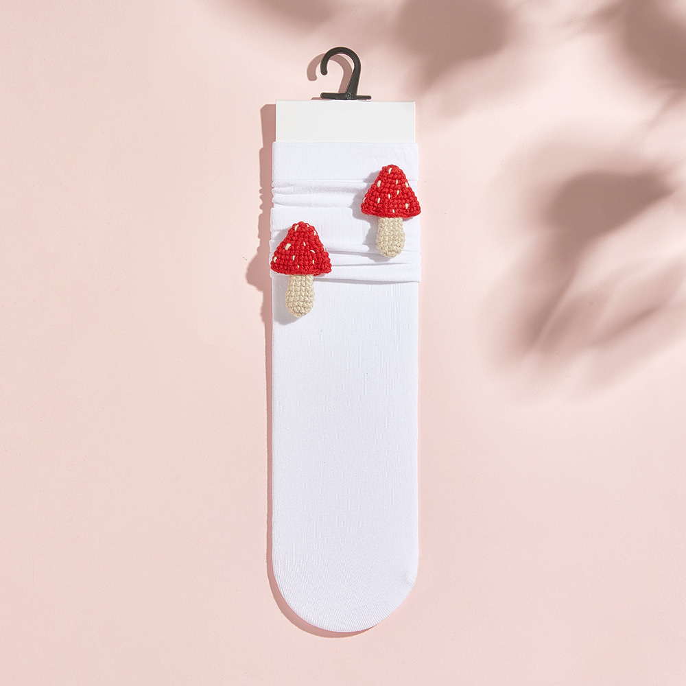 Calcetines De Punto Con Flores Y Frutas De Varios Estilos, Calcetines Coloridos - miscalcetinescaramx