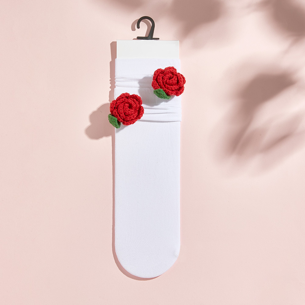 Calcetines De Punto Con Flores Y Frutas De Varios Estilos, Calcetines Coloridos - miscalcetinescaramx