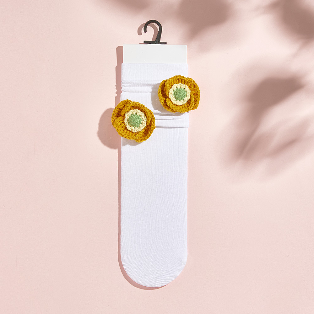 Calcetines De Punto Con Flores Y Frutas De Varios Estilos, Calcetines Coloridos - miscalcetinescaramx