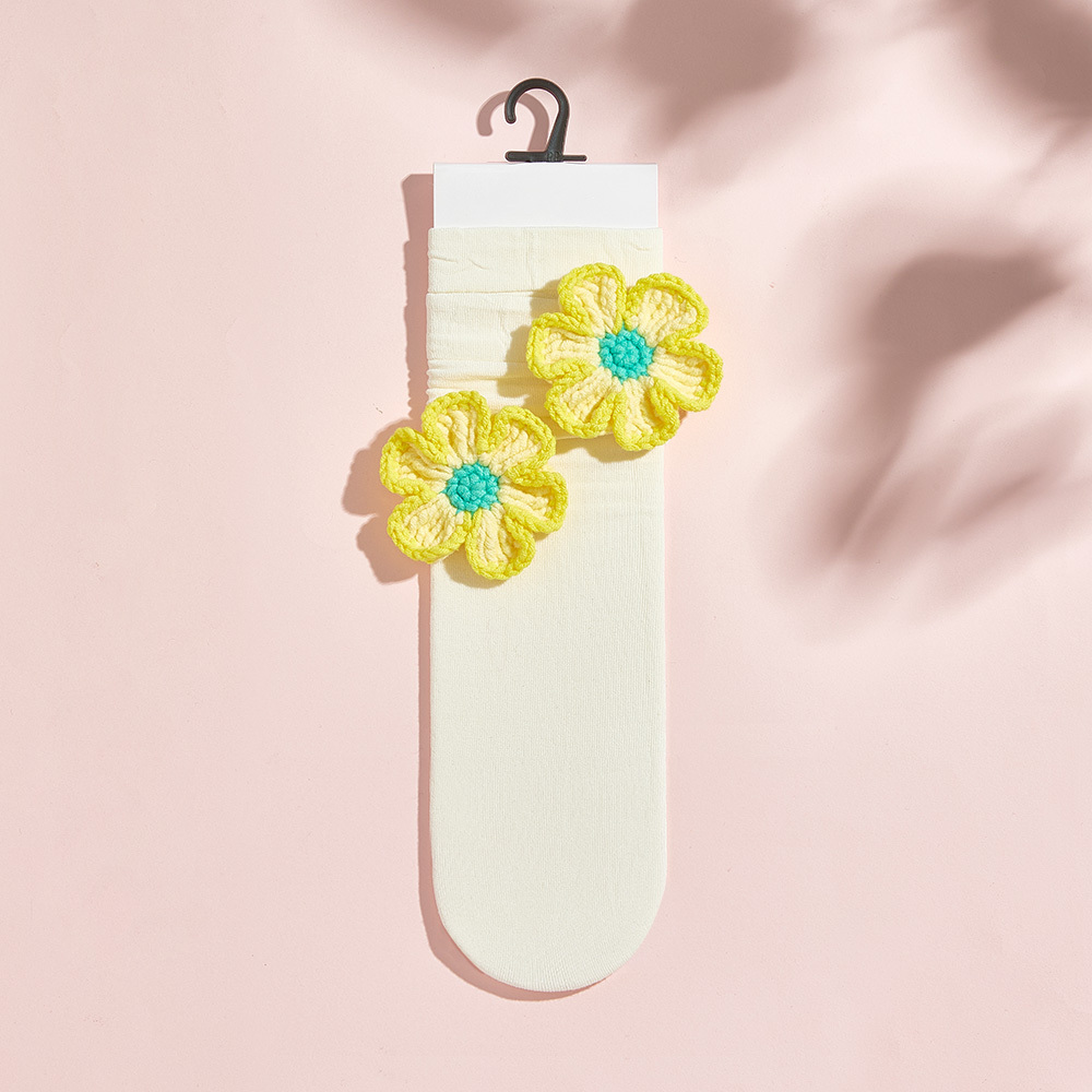 Calcetines De Punto Con Flores Y Frutas De Varios Estilos, Calcetines Coloridos - miscalcetinescaramx