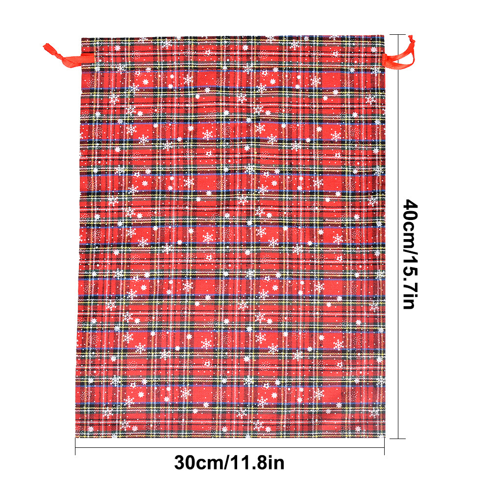 Bolsa De Regalos De Navidad Bolsa De Regalo Linda Para Festival 30x40cm - miscalcetinescaramx