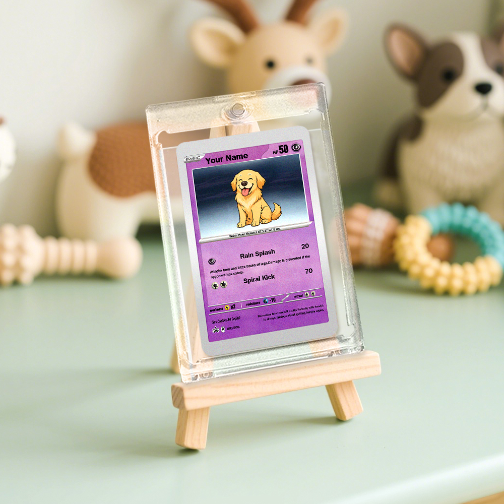 Tarjeta De Anime Personalizada, Regalo Lindo Personalizado Para Amantes De Las Mascotas, Tarjeta Linda De Regalo - miscalcetinescaramx