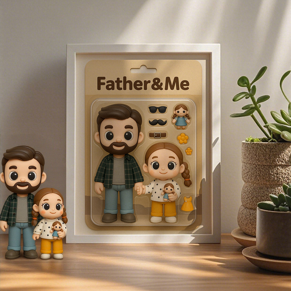 Retratos De Figuras De Acción Personalizadas De Cuerpo Entero | Arte Personalizado Para Cajas De Juguetes | Marcos De Fotos Personalizados | Estilo Mascota - miscalcetinescaramx