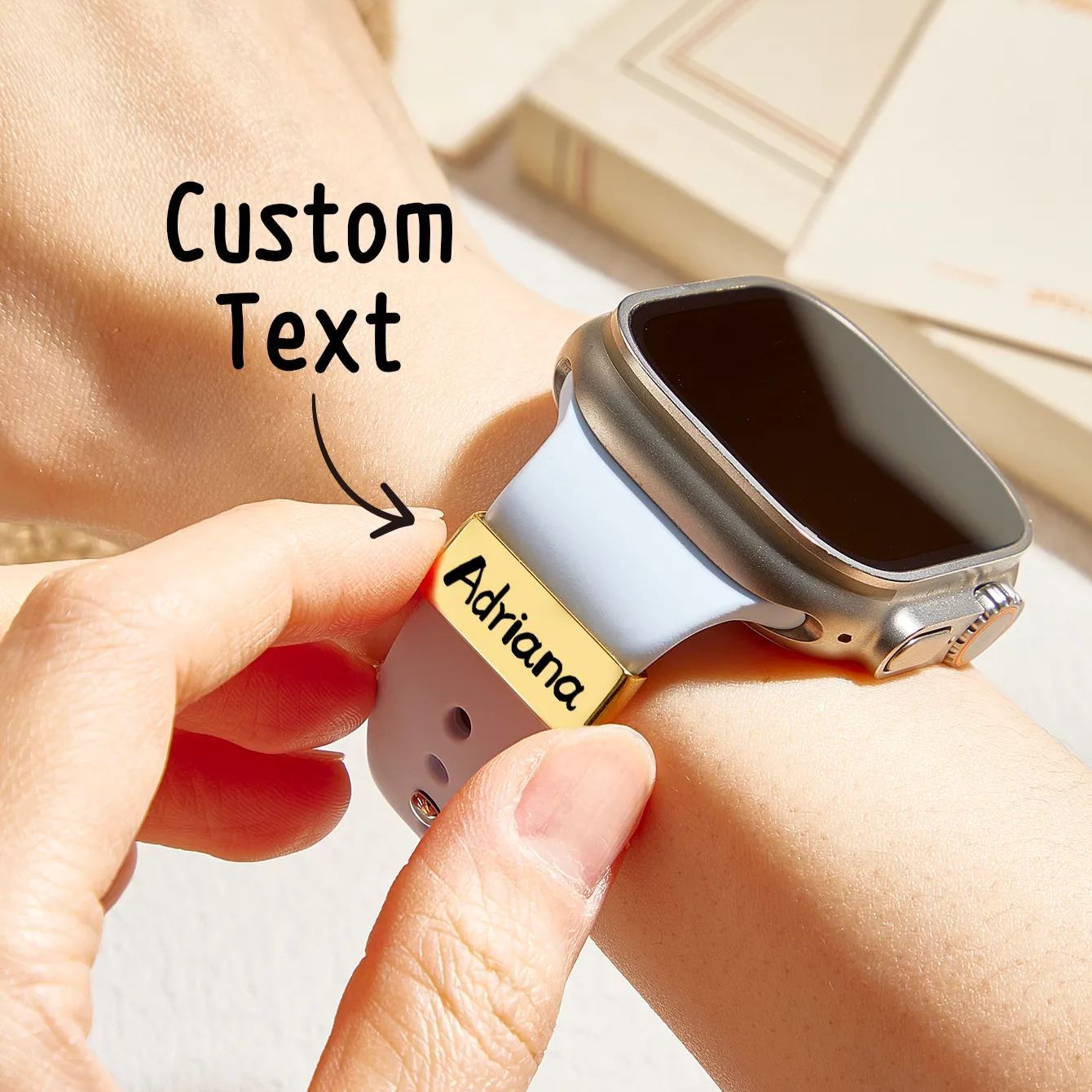 Dije De Correa De Reloj Personalizado, Dije De Reloj Inteligente, Regalo Personalizado Estampado A Mano, Regalo De Graduación De La Semana De La Enfermera Con Nombre