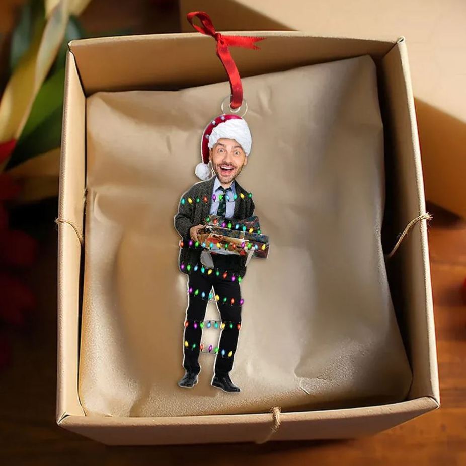 Regalos Fotográficos Personalizados Para Adornos Navideños - miscalcetinescaramx