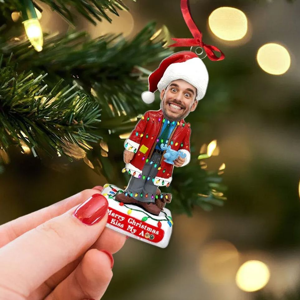 Regalos Fotográficos Personalizados Para Adornos Navideños - miscalcetinescaramx