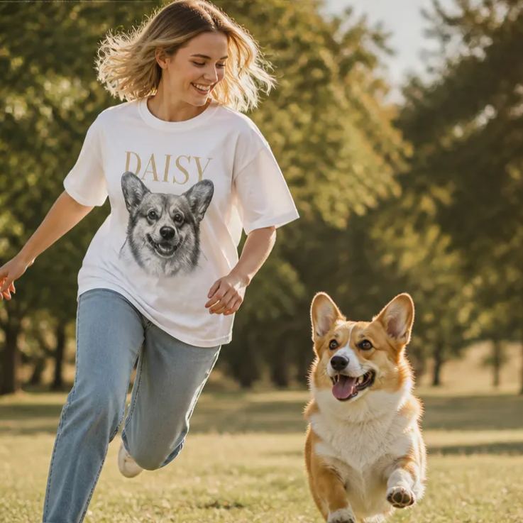 Camiseta Personalizada Con Foto De Mascota Camisa Personalizada Con Retrato De Perro O Gato, Regalo único Para Los Amantes De Las Mascotas - miscalcetinescaramx