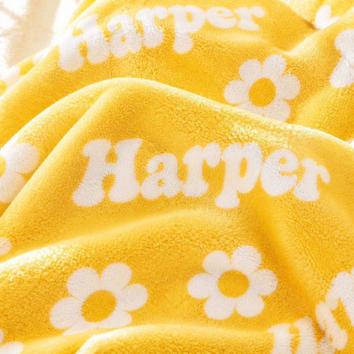 Manta Suave Con Estampado Floral Con Nombre Personalizado Para Niños, Manta Acogedora Para Regalos De Cumpleaños, Día De La Madre Y Navidad - miscalcetinescaramx