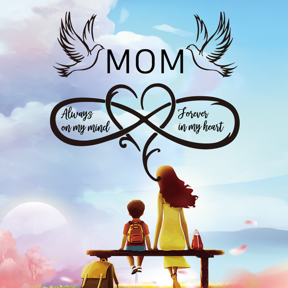 Linternas Conmemorativas Con Foto Personalizadas Para Recordar A Un Ser Querido, La Pérdida De Una Madre. - miscalcetinescaramx