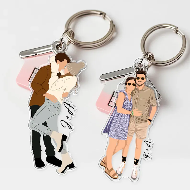 Regalo De Aniversario Para Él, Llavero Con Foto Personalizado, Llavero De Pareja, Llavero De Regalo Para El Día De La Madre, Llaveros Con Foto, Regalo Para Novio, Conducción Segura