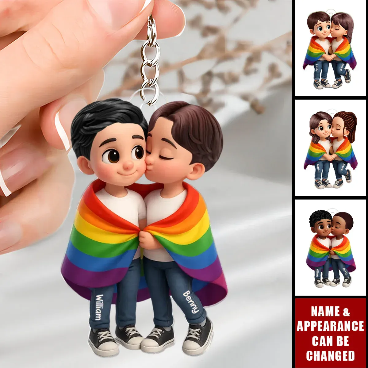 Percha De Coche Acrílica Personalizada: Regalo De Navidad Para Momentos Especiales. Regalo Con Nombre Personalizado Para Novios, Novias, Familiares Y Amigos. - MyFaceSocksES