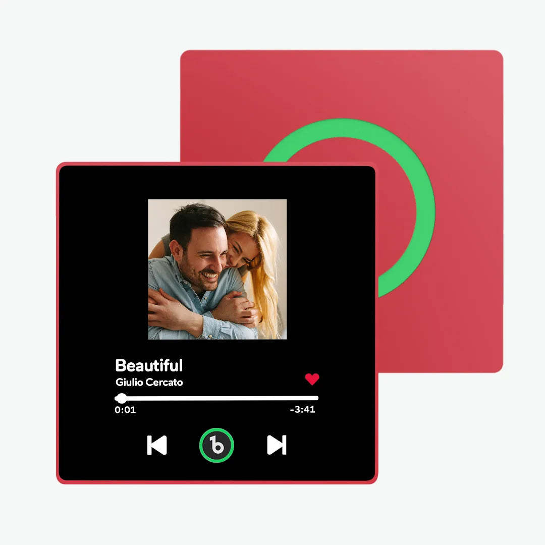 Imán De Nevera Con Música Personalizada, Regalo De San Valentín, Marco Colorido, Imán Para Nevera, Adhesivo Para Fotos De Pared Con Música, Movimiento Musical Reproducible, Regalo Para Pareja - MyFaceSocksES